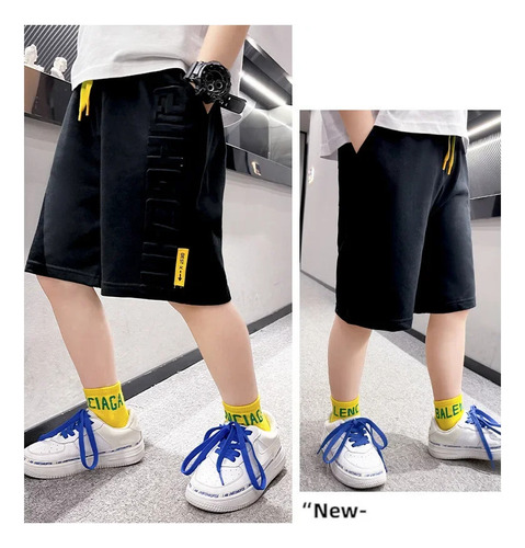 Pantalones Cortos Transpirables De Algodón De Verano Para Ni