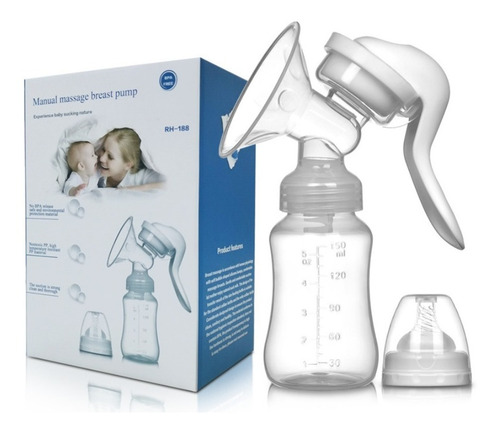 Imagen 2 de 3 de Extractor De Leche Manual Portátil Sacaleche Ordeñadora Bebe