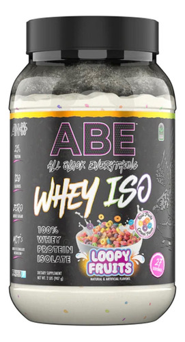 An Abe Whey Iso Proteina Aislada 2 Lbs Sabor Loopy Fruits
