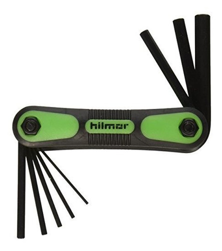 Hilmor 1891472 hex Key Juego De Plegable Métricas