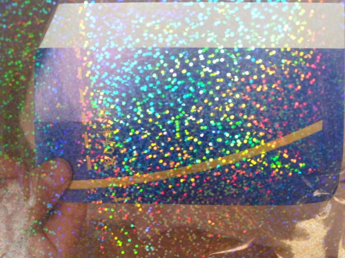 50 Metros Bopp Confete Holográfico - 220mm 1ª Linha Top!