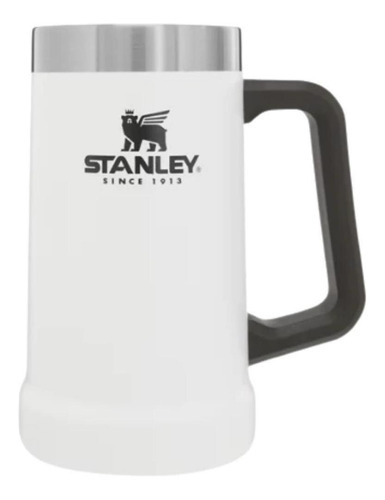 Caneca Térmica De Cerveja Stanley 709 Ml Branco