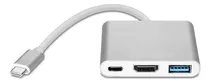 Comprar Cable adaptador USB-C Hdmi Usb 3.1 para Macbook tipo C 3 en 1