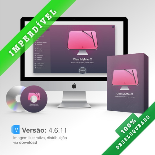 Imagem 1 de 7 de Cleanmymac Atualizado (desbloqueado - Não Expira) - Mac Osx