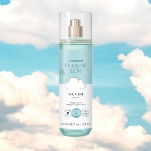 Kit Cuide-se Bem Nuvem Body Splash + Loção Corporal