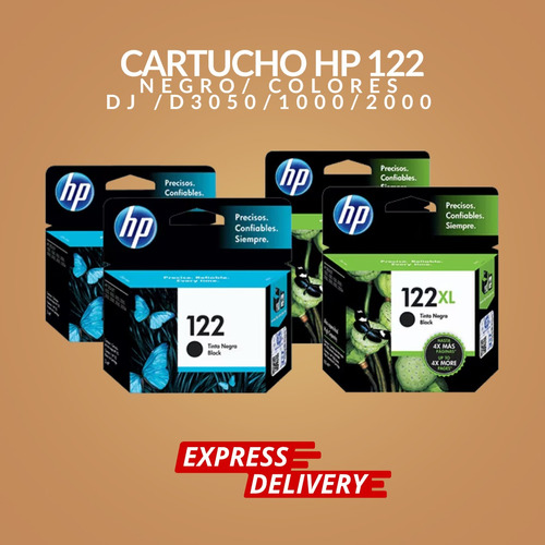 Cartucho Original Hp 122a