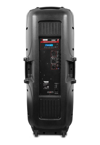 Caixa Ativa 15 Polegadas Novik Neo Evod Bravery 215 Cor Preto 110v/220v