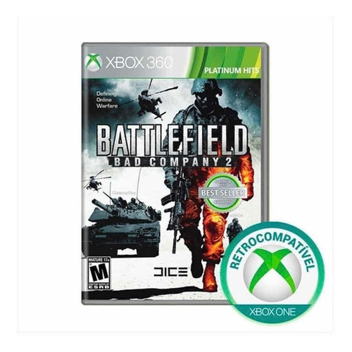 Jogo Xbox 360 Battlefield: Bad Company 2 - Original