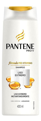 Pantene Pro-v Shampoo Liso Extremo Com 400ml