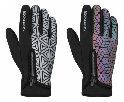 Guantes Rockbros Ciclismo Polar Térmico