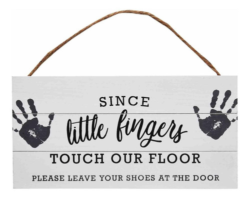 Gsm Brands Little Fingers Letrero Colgante Tablon Madera