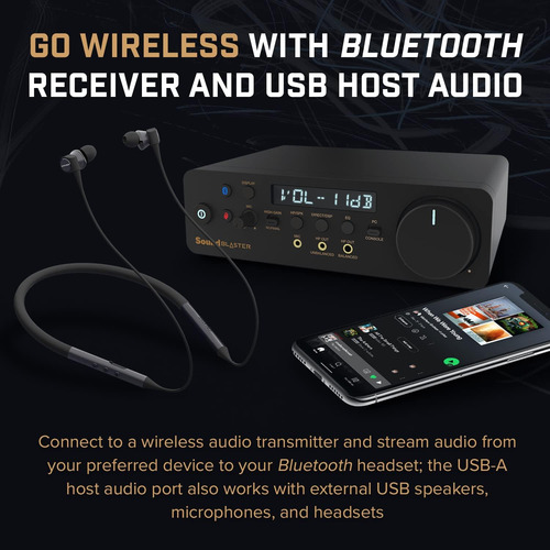 Usb Externo Creative Sound Blaster X5 De Alta Resolución De