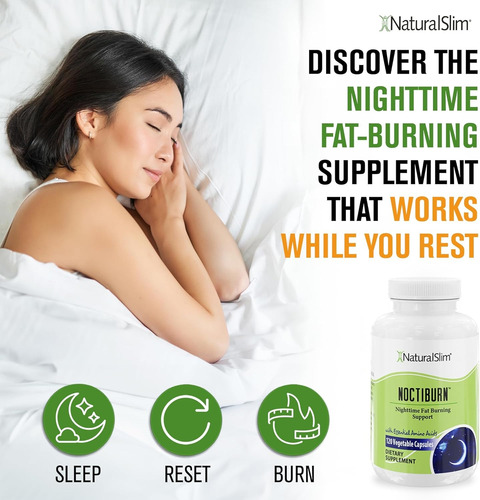 Naturalslim Noctiburn - Apoyo P/ El Control De Peso Nocturno
