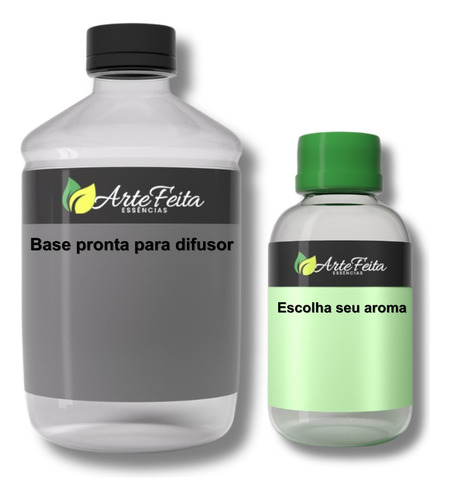 Essência Aromatizador Ambiente 100ml+ Base De 1 Lt - Forte