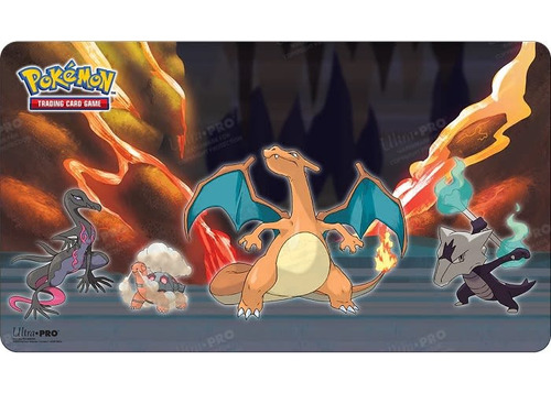 Playmat Para Cartas Pokémon - Scorching Summit Charizard