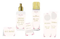 Comprar Kit Imprimible Con Textos Editables Baño Casamiento 15 Años