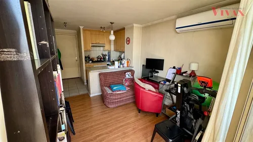 Departamento En Venta De 1 Dorm. En Santiago