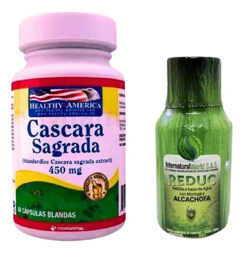 Cascara Sagrada 60 Cap+reduc - Unidad a $408