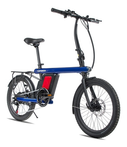 Bicicleta Eléctrica Topmega Plegable