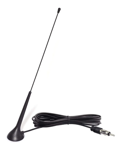 Antena Universal Para Coche Con Base Magnetica -