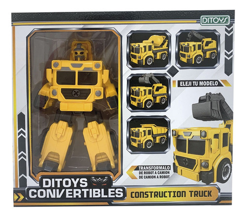 Robot Convertible Camion Ditoys Original