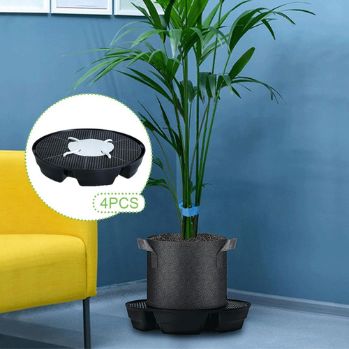 4 Platillos Autorriego Para Plantas, Resistentes, Para Base