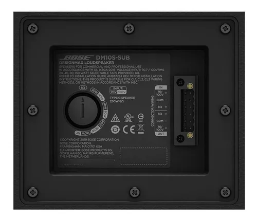Subwoofer De Pared Bose Designmax Dm10s-sub 10