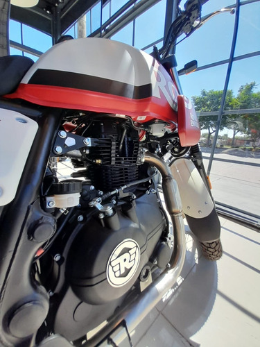 Royal Enfield Scram 411 White Flame
