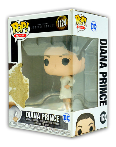 Funko Pop Dc Justice League Diana Prince #1124