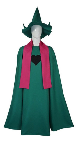 Deltarune Ralsei Disfraz Cosplay Disfraz Halloween Carnaval