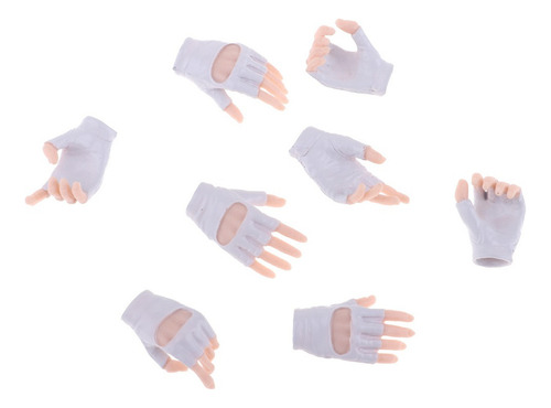 Nuevo Mano De Guantes Phicen / Kumik Blanco