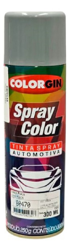 Tinta Spray Colorgin Automotivo Cinza Placa 300ml