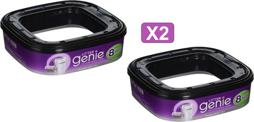X2 Bolsas De Recarga Higiénica Repuesto Litter Genie Refill