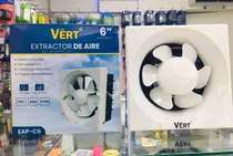 Comprar Extractor De Aire 6 Aspas Aerodinamicas Vert 6  Sin Rejilla