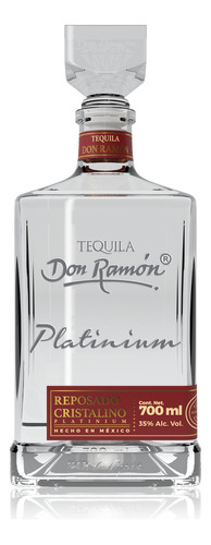 Tequila Don Ramón Reposado Cristalino Platinium 750ml