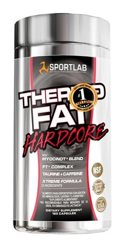 Thermo Fat Hardore 2.0 |  Energía Física Mental | 120 Caps.