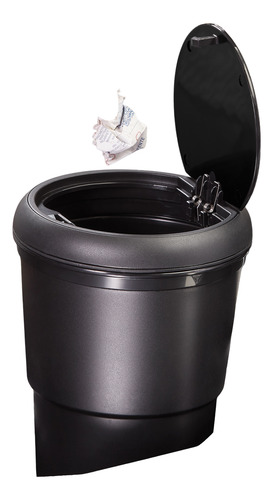 Basurero Push Para Automóvil Betterware - 650 Ml - 7diax18cm