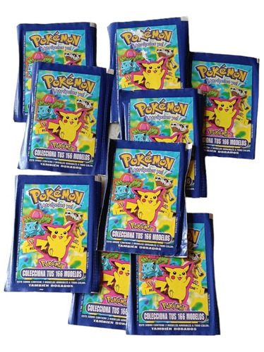 Sobre Pokemon Atrapalos Ya,trae2 Modelos,precio P/sobre,1995