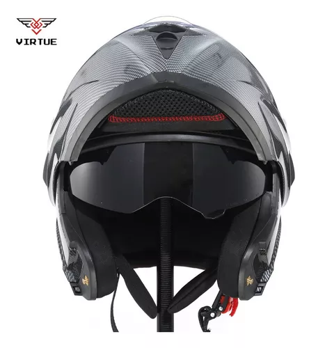  Casco modular con Bluetooth para motocicleta, cascos modulares  abatibles para hombres y mujeres, certificación de calidad DOT, cascos de  moto impermeables de cara completa, con forro extraíble : Automotriz