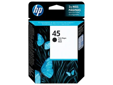 Cartucho Original Hp 45 Negro (51645al)