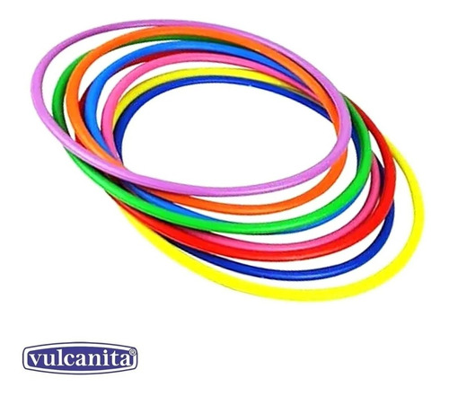 Imagen 3 de 6 de Aro Hula Hula X 1unidad 60 Cm Juegos Ejercicios Baile