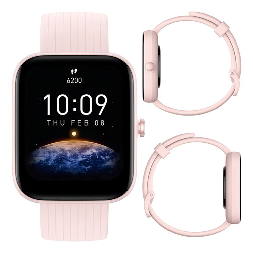 Relógio Smartwatch Amazfit Bip 3 Pro A2171 Gps Android Rosa
