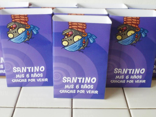 Bolsitas Golosineras Plantas Vs Zombies Y Libritos X30 U
