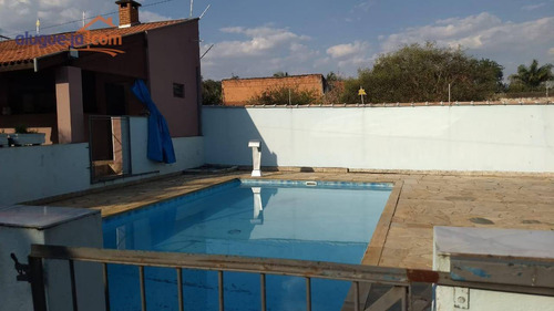 Chácara Com Piscina 2 Casas Com 2 Dormitórios Suite, Sala, Cozinha, Banheiro, Espaço Gourmet, Permuta Em Piracicaba - Ch0199