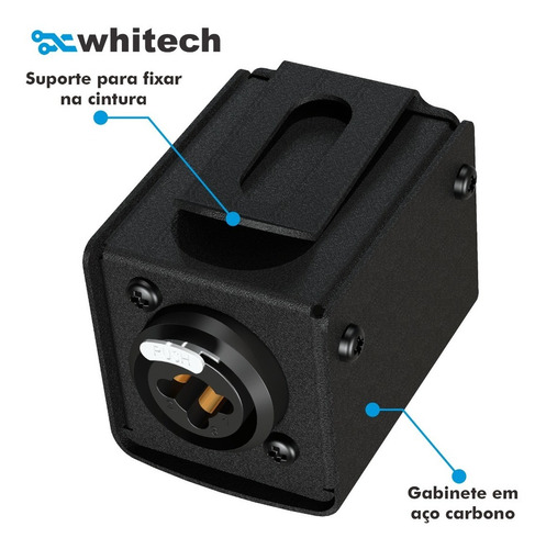 Controlador De Volume Para Fone Vc2 ( Xlr + P10 ) - Whitech