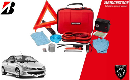 Kit De Emergencia Seguridad Auto Bridgestone 206cc 2000-2010