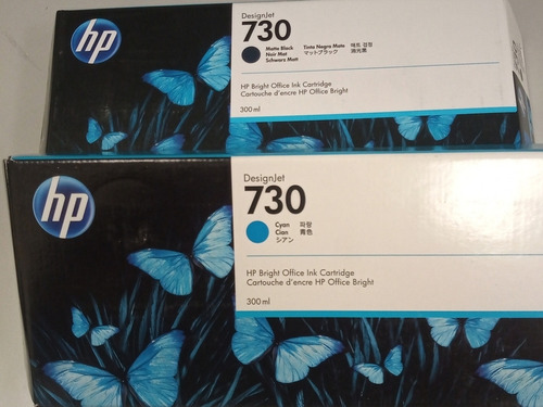 Paquete De 4 Cartuchos Hp 730 Designjet 300ml