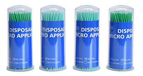 Cepillo De Rímel - Dental Micro Applicator Brush 400 Pcs Mic