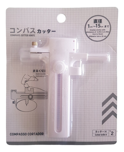 Estilete / Compasso De Corte Circular - Daiso
