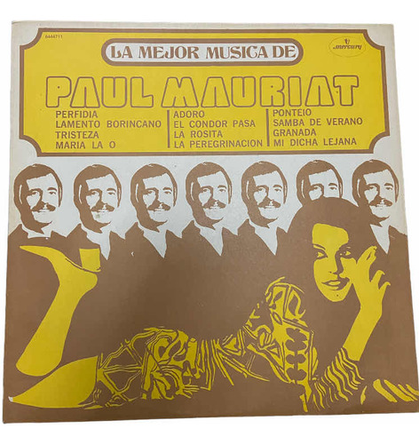 Vinilo Lp - Paul Mauriat - La Mejor Musica De Paul Mauriat